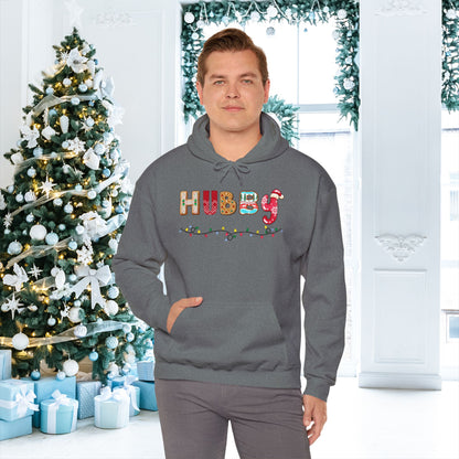 Christmas Hubby Adult Heavy Blend™ Hooded Sweatshirt