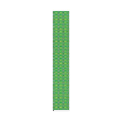Blue Ornament Green Paper Custom Wrapping Paper (Suzie)