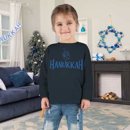 Hanukkah Toddler Long Sleeve Tee