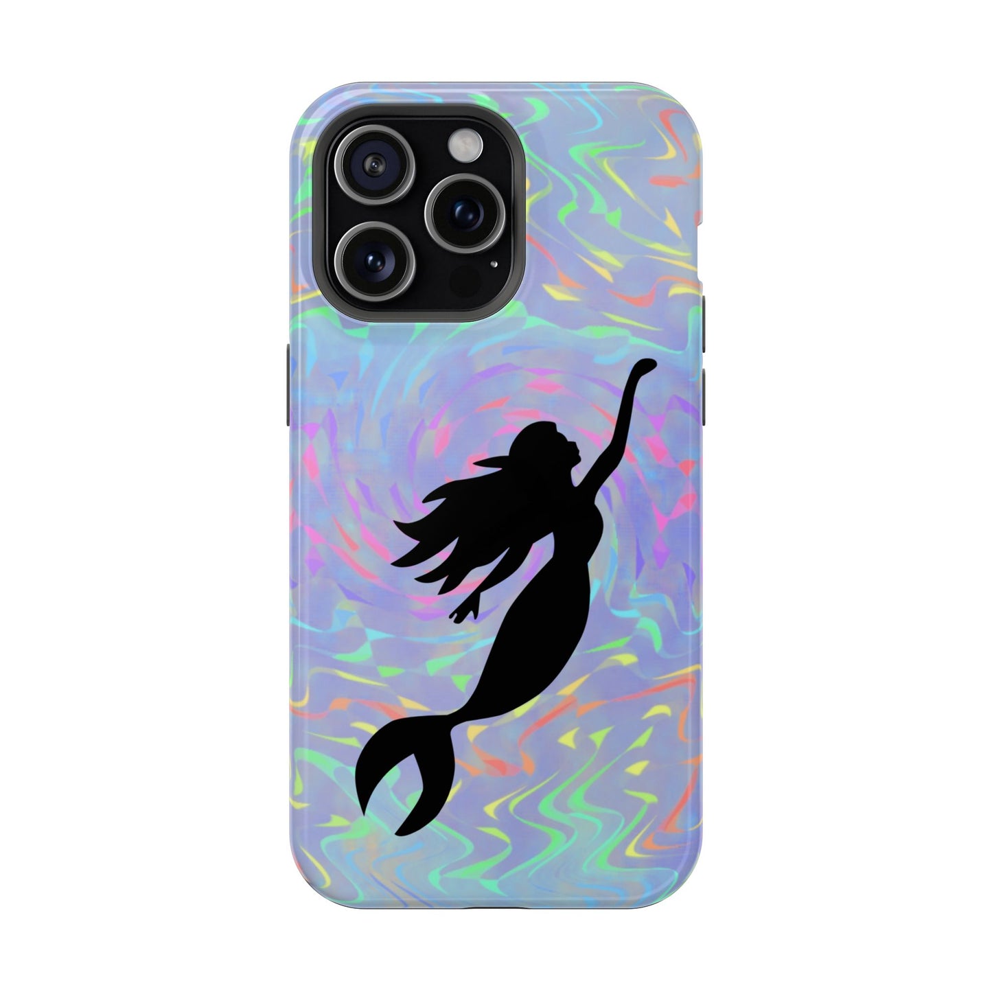 Mermaid Silhouette MagSafe® Compatible Tough Case for iPhone