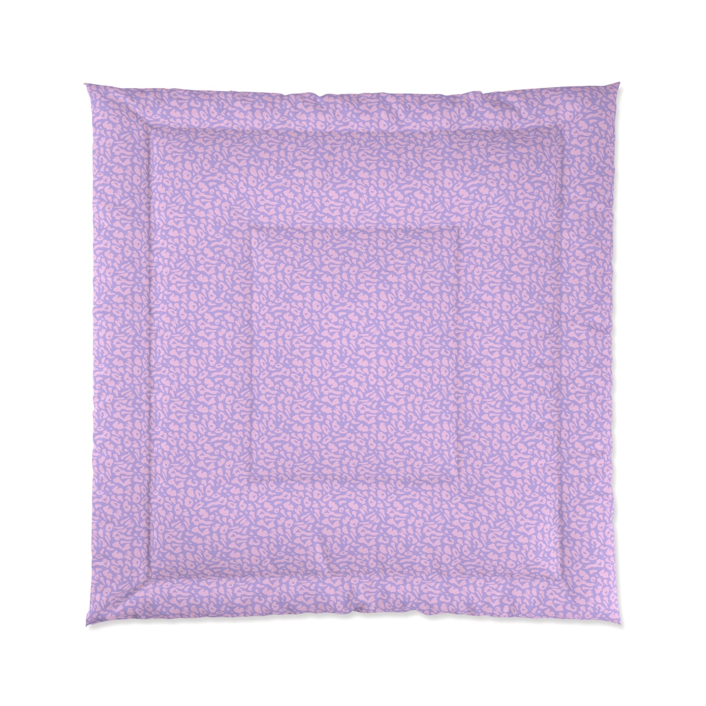 Cotton Candy Cheetah Print Comforter