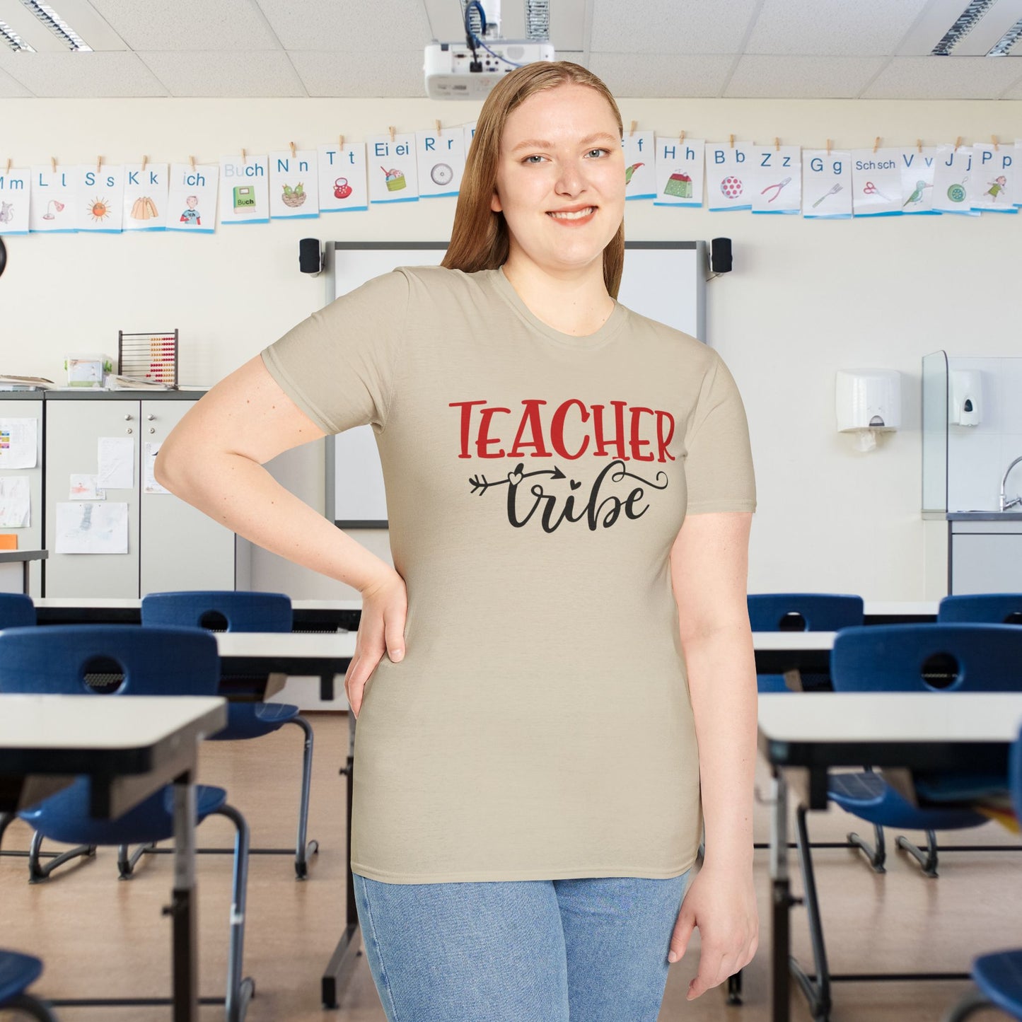 Teacher Tribe Adult T-shirt