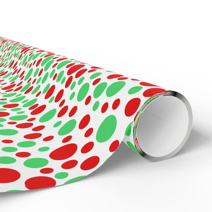 Merry Spots Wrapping Paper