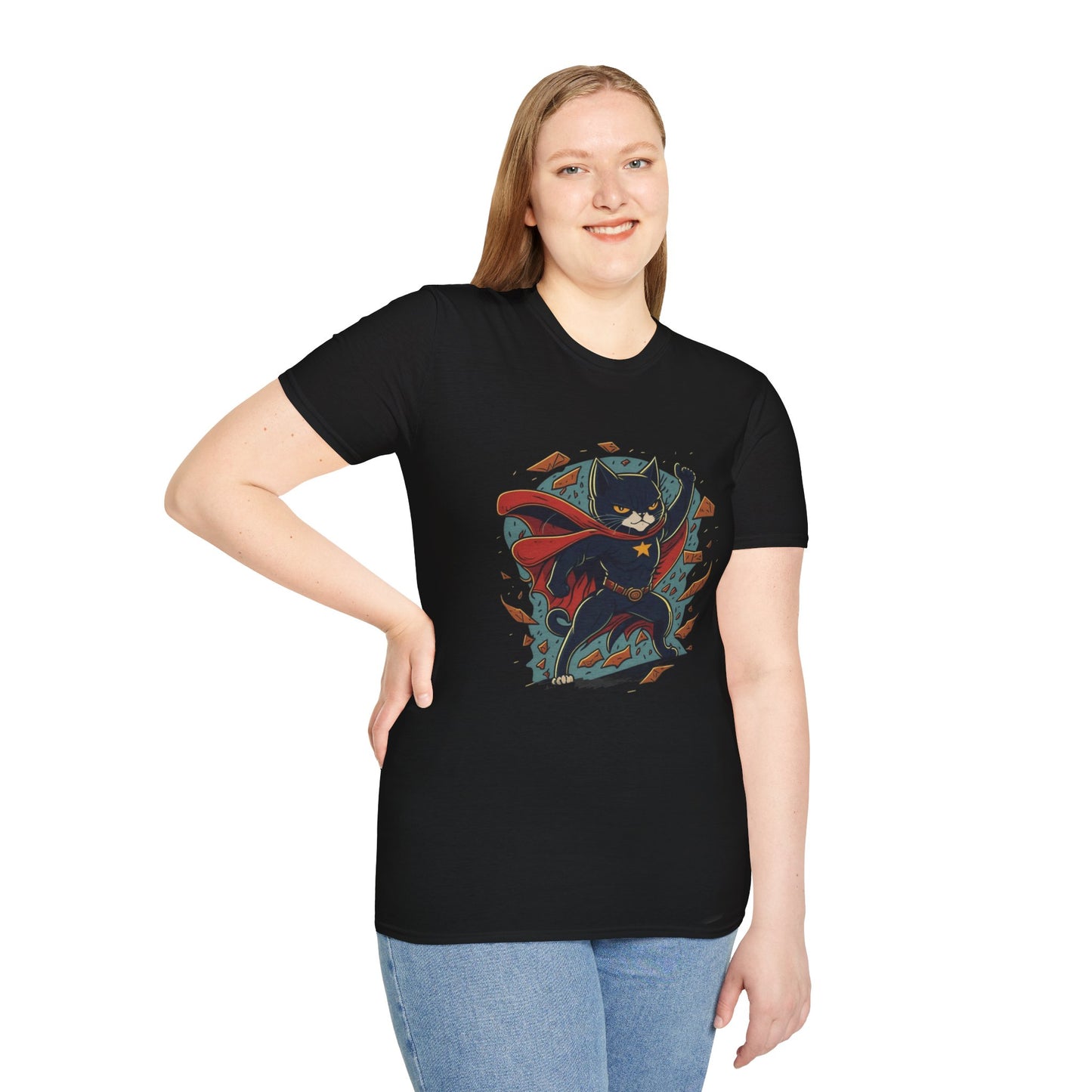 Superhero Cat T-shirt