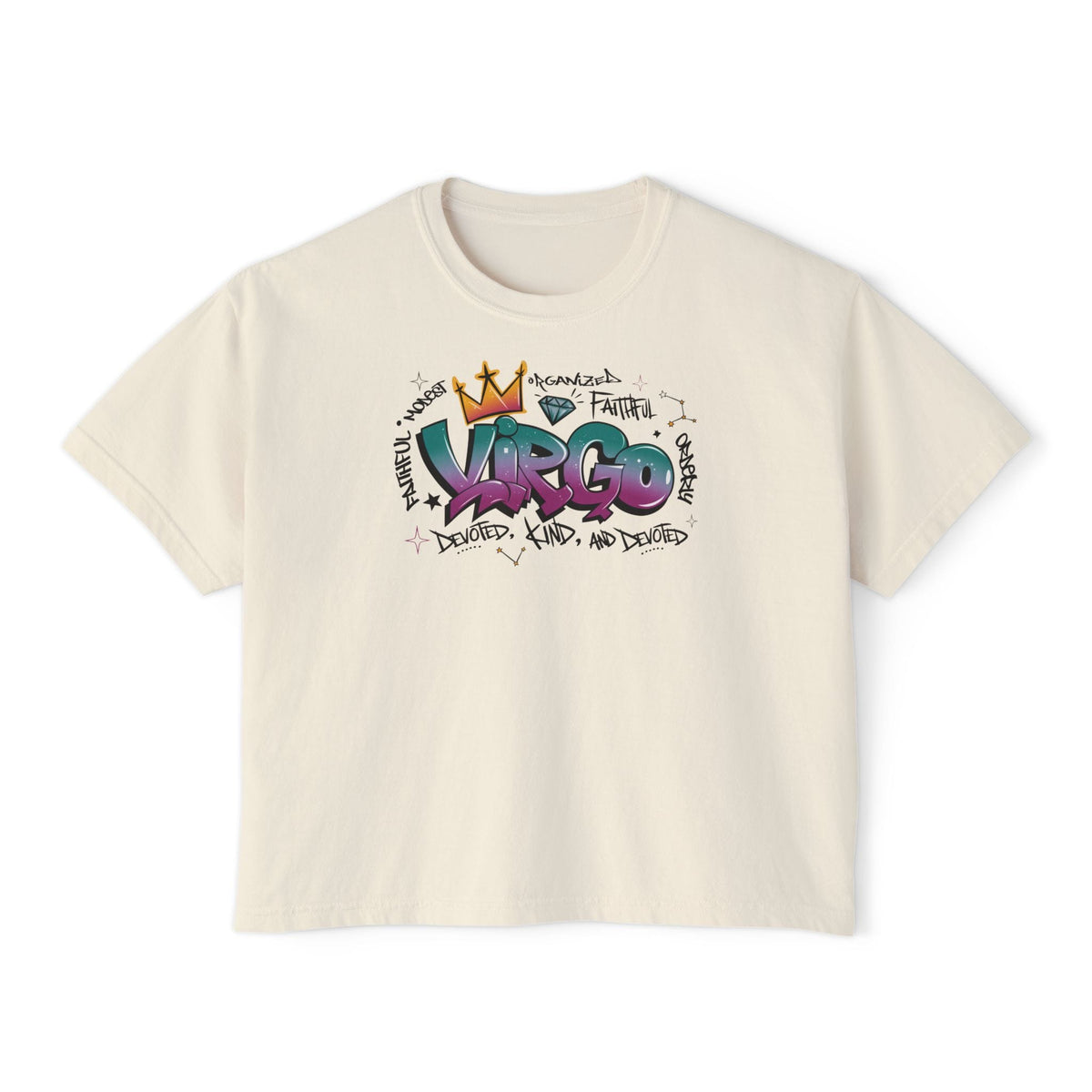 Virgo Street Art Women's Boxy Tee
