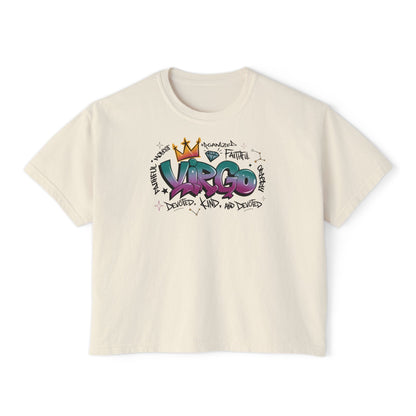 Virgo Street Art Women's Boxy Tee