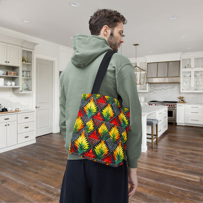 Heritage Harmony Canvas Tote Bag