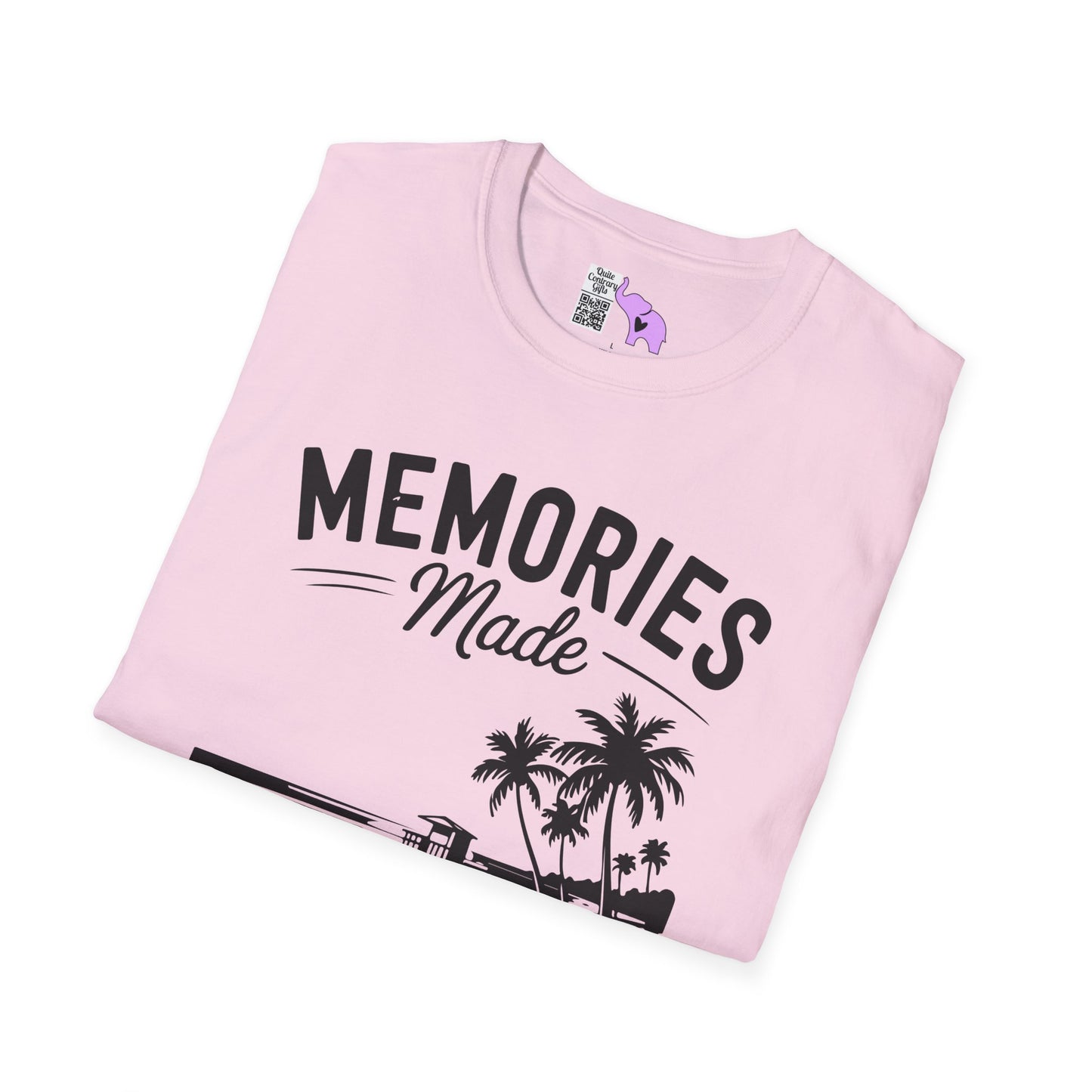 Memories Made at the Beach Last A Lifetime Adult T-shirt