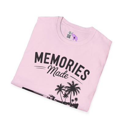 Memories Made at the Beach Last A Lifetime Adult T-shirt