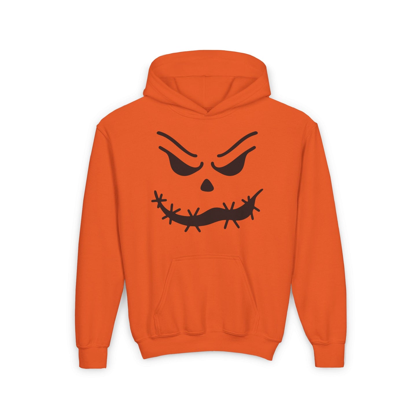 Loopy Jack-O-Lantern Youth Heavy Blend Hoodie
