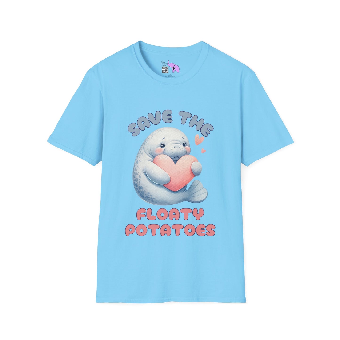 Save The Floaty Potatoes (Manatee) T-shirt