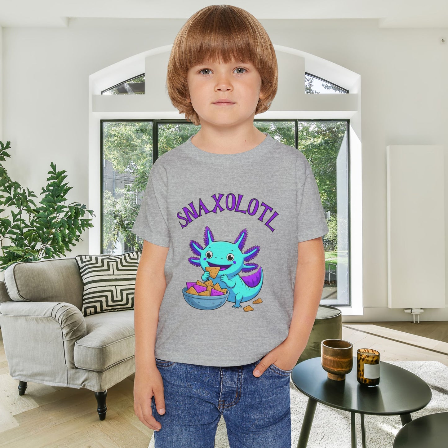Snaxolotl Heavy Cotton™ Toddler T-shirt