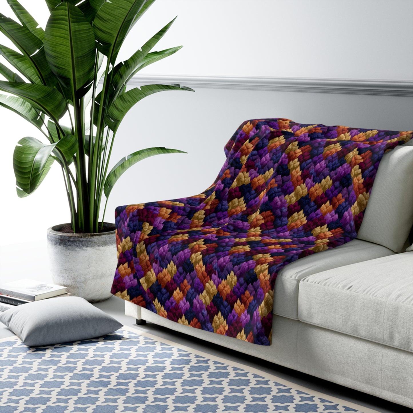 Velour Garden Basic Bedding Set