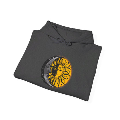 Sun Moon Stars Heavy Blend™ Hooded Sweatshirt