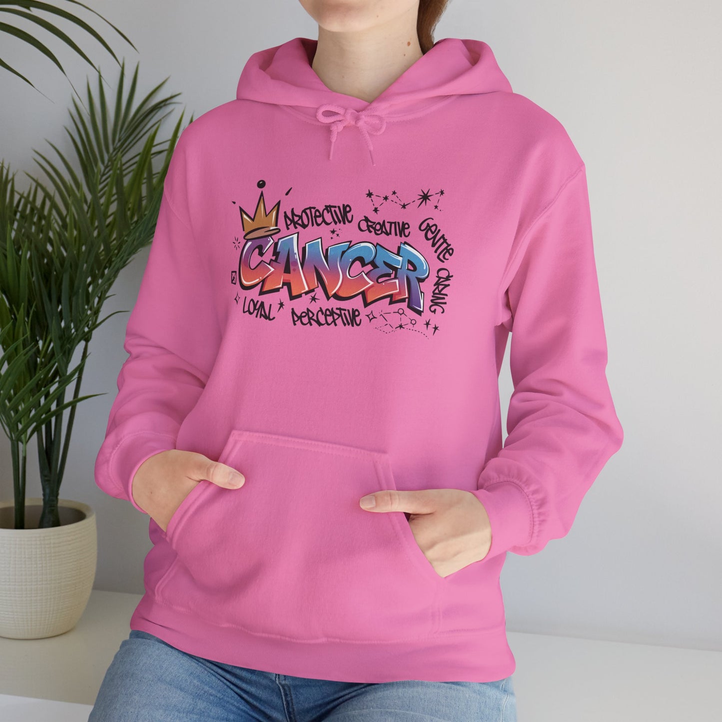 Cancer Street Art Heavy Blend™ Hooded Sweatshirt