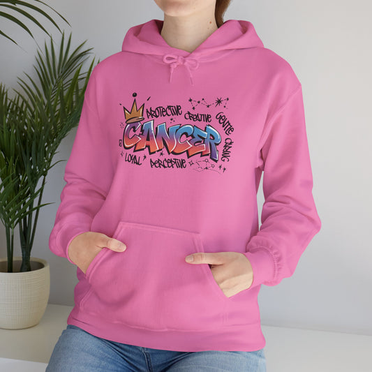 Cancer Street Art Heavy Blend™ Hooded Sweatshirt