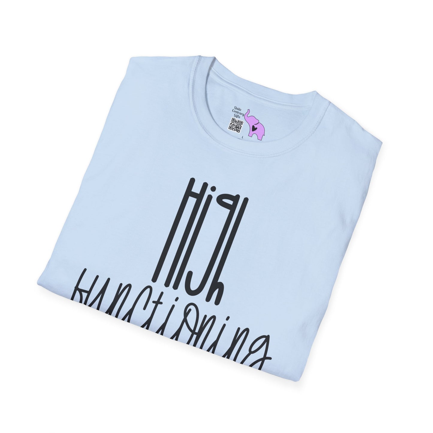 High Functioning Introvert Adult T-shirt