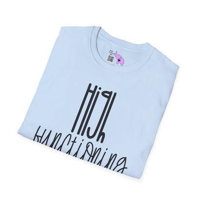 High Functioning Introvert Adult T-shirt