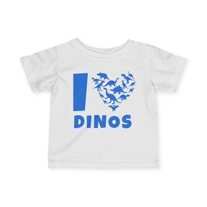 ""I Love Dinosaurs Infant Soft T-Shirt