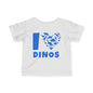 ""I Love Dinosaurs Infant Soft T-Shirt