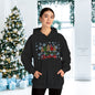 Merry Christmas Checkered Trees Adult Heavy Blend™ Hoodie