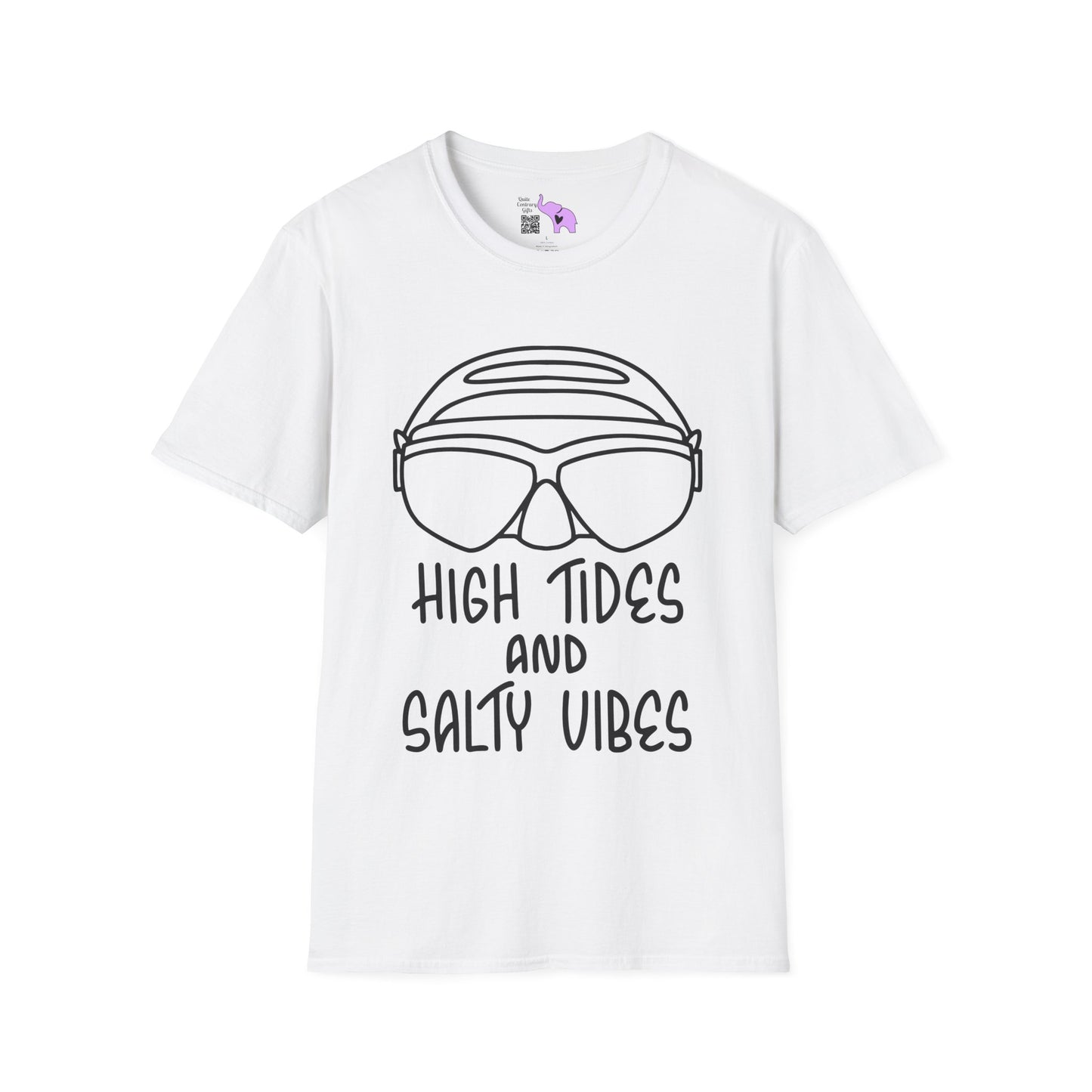 High Tides And Salty Vibes Adult T-shirt