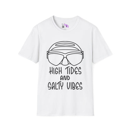 High Tides And Salty Vibes Adult T-shirt