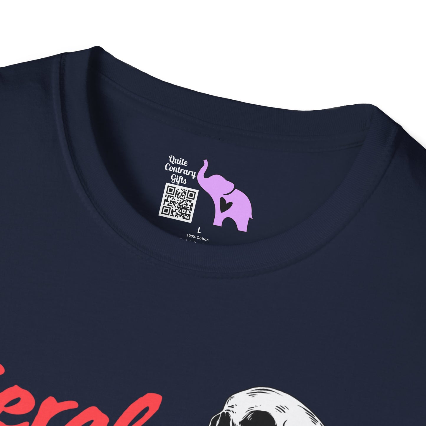 Feral GenXer w/Skull Adult T-shirt