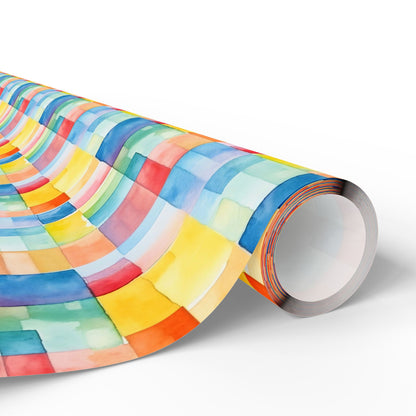 Mosaic Meadows Wrapping Paper