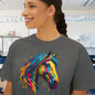 Colorful Horse Women's Boxy Tee
