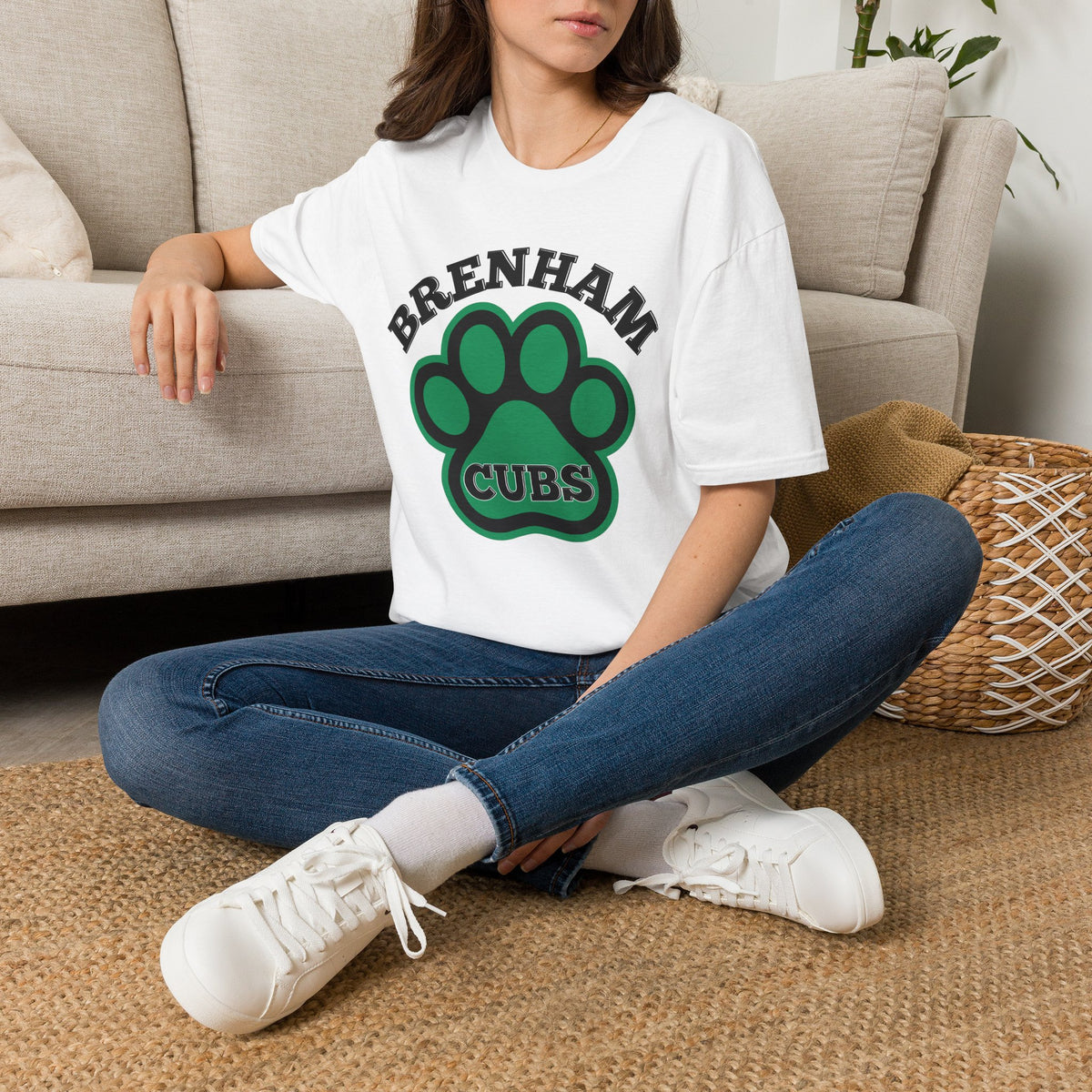 Brenham Paw Pride Adult T-shirt