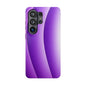 Purple Gradient Stripes MagSafe® Compatible Tough Case for iPhone