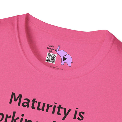 Maturity is... Adult T-shirt