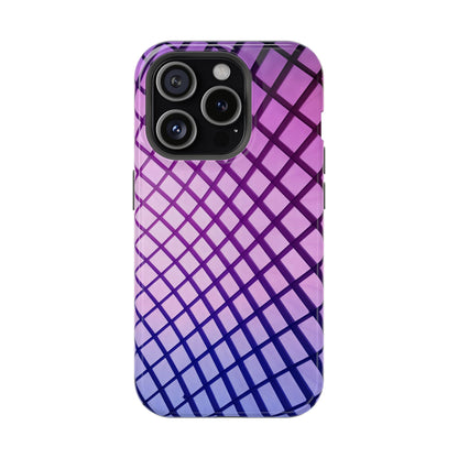 Midnight Mist Mosaic MagSafe® Compatible Tough Case for iPhone