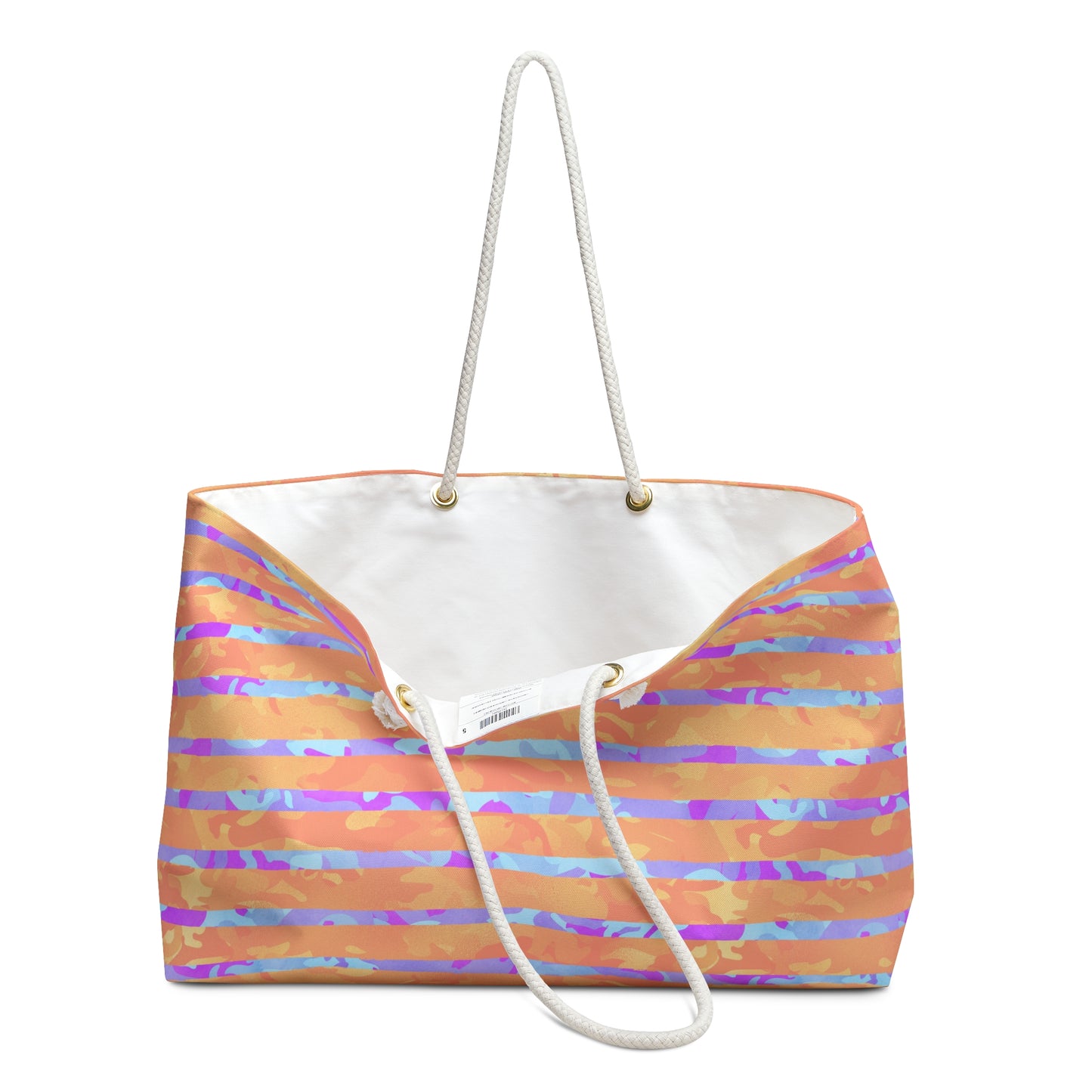 Split Spectrum Camo Weekender Bag