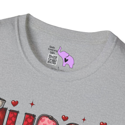 ""Nurse (Valentines) Adult T-shirt