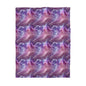 Blush Orchid Sheer & Lace Microfiber Duvet Cover