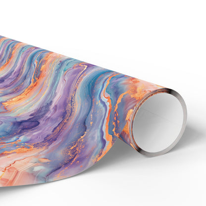 Dreamwave Marble Wrapping Paper