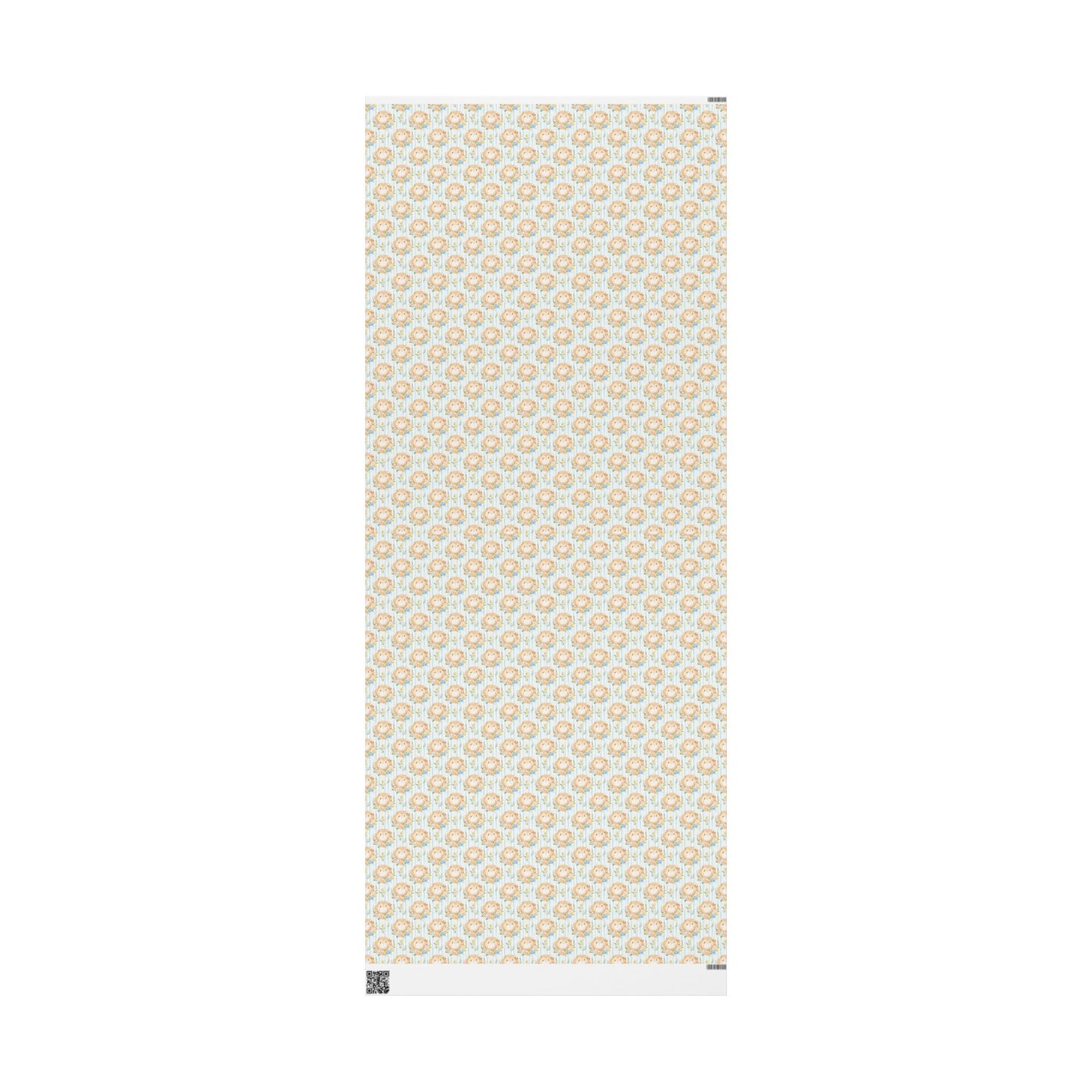 Lions in Bloom Wrapping Paper