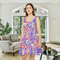 Aurora Hexagons Women's Skater Dress