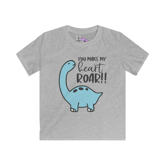 You Make My Heart Roar Youth Softstyle Tee