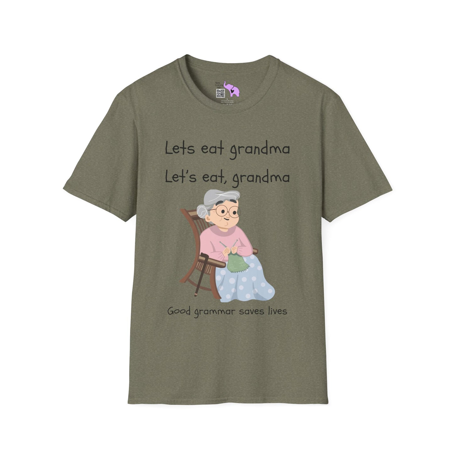 Lets Eat Grandma Good Grammar Saves Lives T-shirt