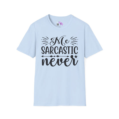 Me Sarcastic Never Adult T-shirt