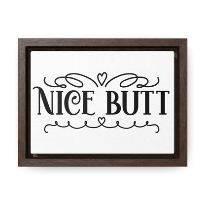 Nice Butt Canvas Wraps, Horizontal Frame