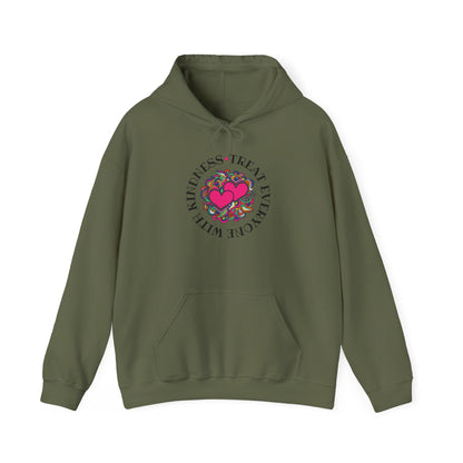 Treat Everyone With Kindness Heavy Blend™ Hooded Sweatshirt