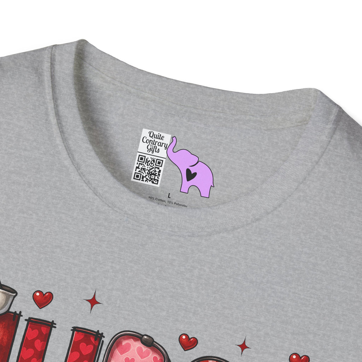 Nurse (Valentines) Adult T-shirt