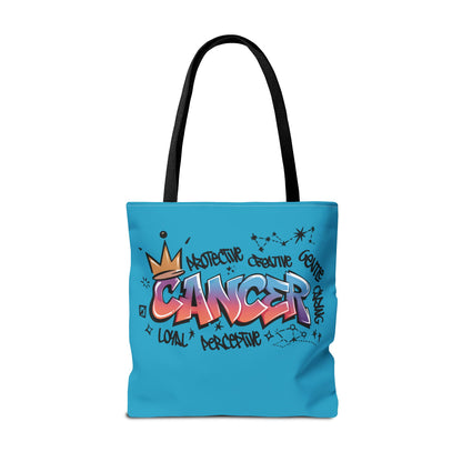 Cancer Street Art Canvas Tote Bag
