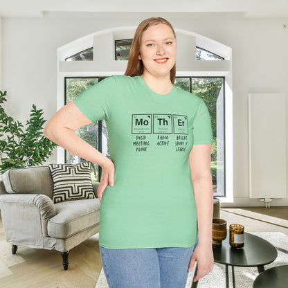 Mother Periodic Table Elements Adult T-shirt