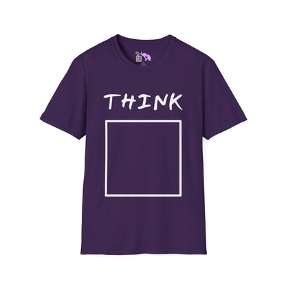 THINK (Outside the Box) Adult T-shirt
