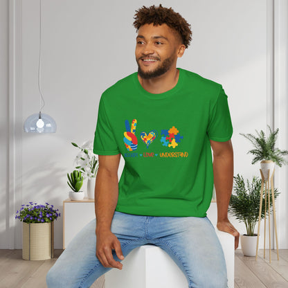 Autism Accept Love Understand Adult T-shirt